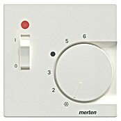 Merten System M Thermostat-Abdeckung 534819 (Polarweiß glänzend, Kunststoff, Unterputz) | BAUHAUS