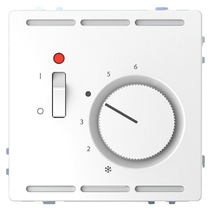 Merten System Design Raumthermostat MEG5760-6035 (Lotosweiß glänzend, 230 V, 50/60 Hz, Kunststoff, Unterputz) | BAUHAUS