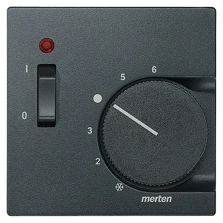 Merten System M Thermostat-Abdeckung 536114