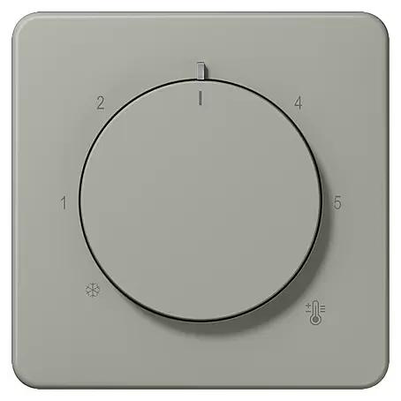 Jung CD 500 Thermostat-Abdeckung CD1749BFPT