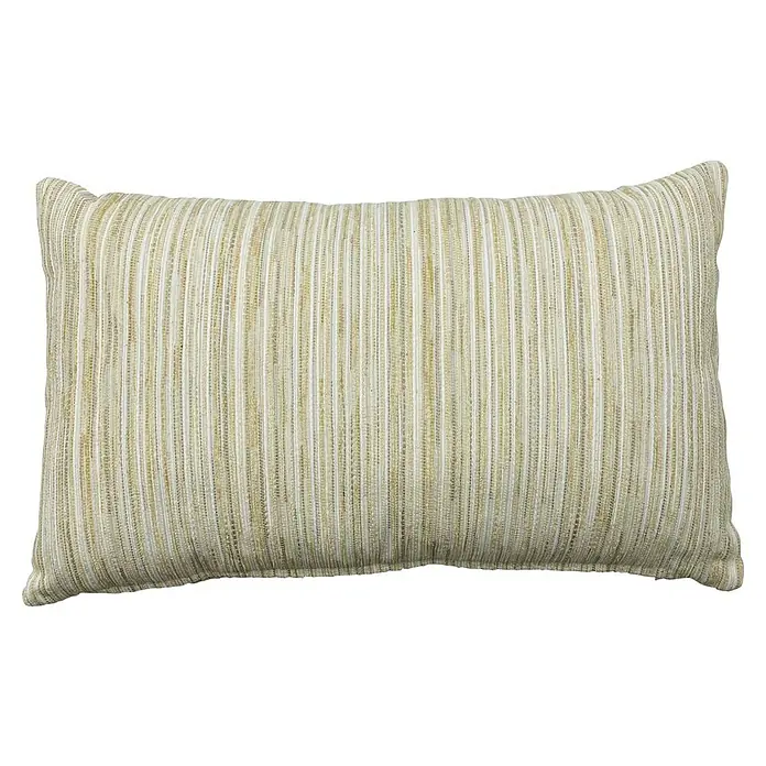 Cojín Munir - 50 x 30 cm, Textil, Lino, Rectangular - Cojín decorativo con diseño de rayas texturizadas en tonos naturales. El cojín aportará un toque elegante a cualquier espacio vital.
