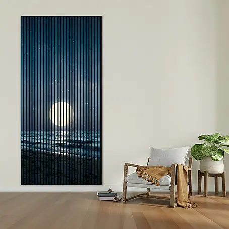 Profiles and more  Akustikpaneel Sterne Mond