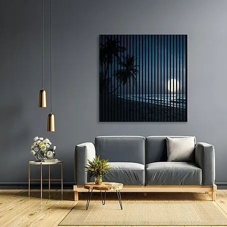 Profiles and more  Akustikpaneel Sterne Mond