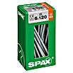 Spax Universalschraube T-Star plus (Ø x L: 6 x 120 mm, WIROX Oberfläche, T-Star plus, 25 Stk.)
