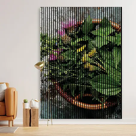 Profiles and more  Akustikpaneel Blumen