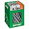 Spax Universalschraube T-Star plus (Ø x L: 6 x 120 mm, WIROX Oberfläche, T-Star plus, 75 Stk.)