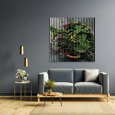 Profiles and more  Akustikpaneel Blumen