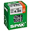 Spax Universalschraube T-Star plus (Ø x L: 4 x 50 mm, WIROX Oberfläche, T-Star plus, 100 Stk.)