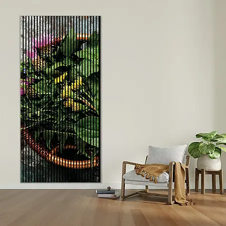 Profiles and more  Akustikpaneel Blumen