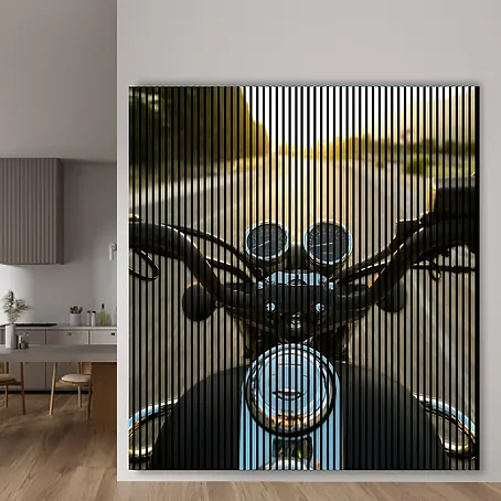 Profiles and more  Akustikpaneel Motorrad
