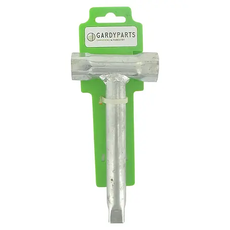 GardyParts  Zündkerzenschlüssel für Rasenmäher mit 11 mm 4-Kant