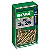 Spax Tornillo universal (3 x 25 mm, Rosca completa, 25 uds.)