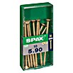 Spax Tornillo universal (Ø x L: 5 x 90 mm, Rosca completa, 10 uds.)