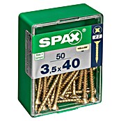 Spax Tornillo universal (Ø x L: 3,5 x 40 mm, Rosca completa, 50 uds.)