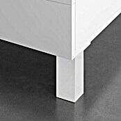 Pata para muebles (L x An x Al: 10 x 4 x 4 cm, Aluminio)