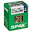 Spax Tornillo universal (Ø x L: 3,5 x 40 mm, Rosca completa, 150 uds.)