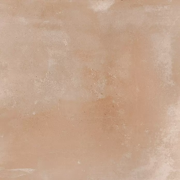 Feinsteinzeugfliese Chateau - 100 x 100 cm, Cotto/Beige, Matt - Terrakottafarbene, strukturierte Oberfläche mit subtilen helleren Variationen.