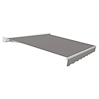 SmartSun Toldo con motor WiFi Vivant (Gris, Ancho: 4,75 m, Caída: 3 m)
