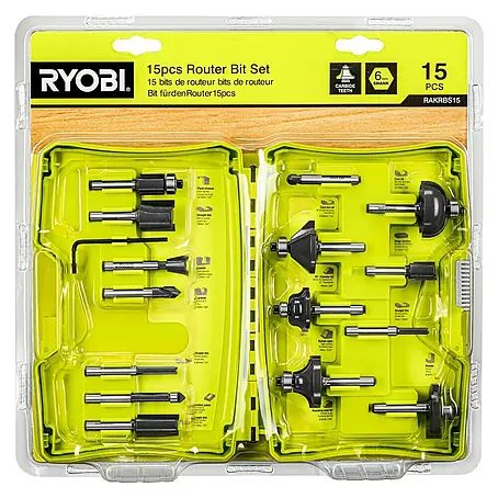 Ryobi  Fräser-Set RAKRBS15