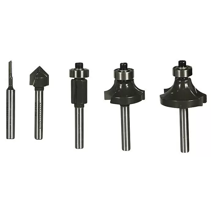 Ryobi Akku-Kantenfräser RAKRBS5Durchmesser Schaft: 6 mm, 5 -tlg.