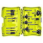 Ryobi Fräser-Set RAKRBS15 (Durchmesser Schaft: 6 mm, 15 -tlg.) | BAUHAUS