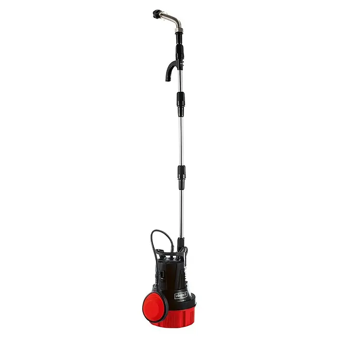 Scheppach Regenfasspumpe RBP350 - 350 W, Max. Fördermenge: 5.500 l/h - Der Scheppach Tauchpumpe für den Einsatz in verschiedenen Umgebungen, ideal zum Abpumpen von Wasser und Schmutzwasser.