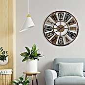 Reloj de pared (Diámetro: 60 cm, Marrón) | BAUHAUS
