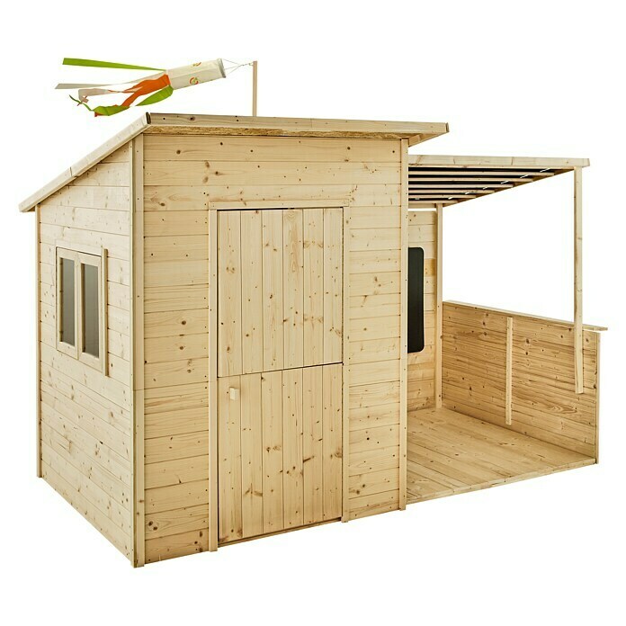 Soulet Spielhaus San Diego (L x B x H: 248 x 160 x 160 cm, Holz) | BAUHAUS