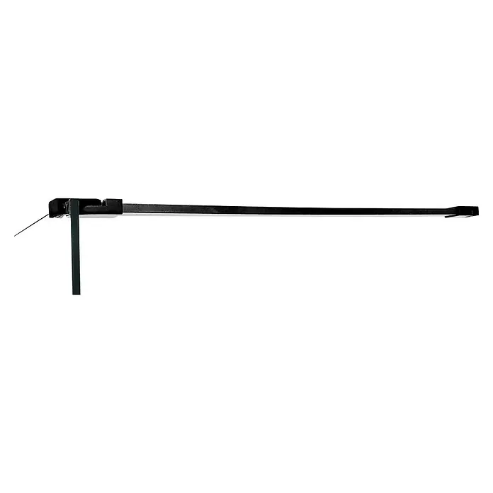 Camargue Perfil de ajuste y brazo de agarre Mannheim - Altura: 200 cm, Negro - Lámpara de escritorio negra y elegante con un diseño minimalista. Perfecta para espacios de trabajo que necesitan iluminación funcional.