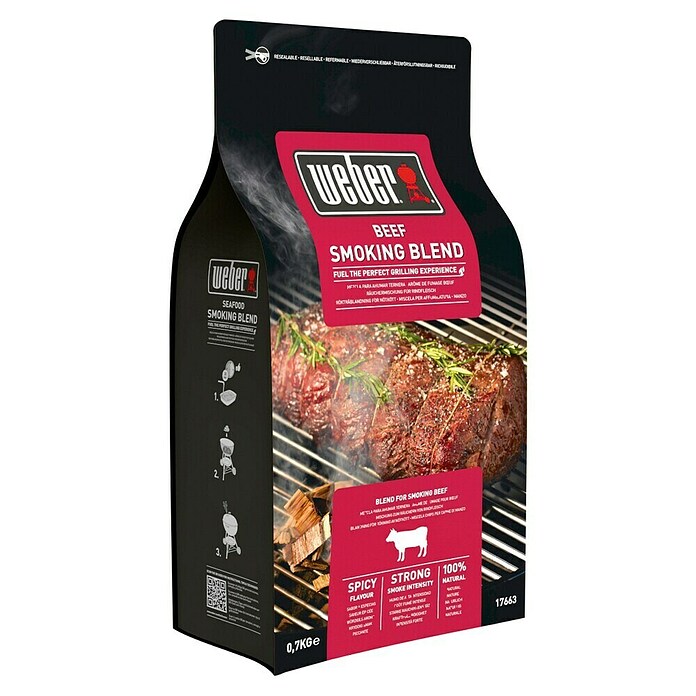 Weber Räucherchips Beef (Geeignet für: Rindfleisch, 700 g)