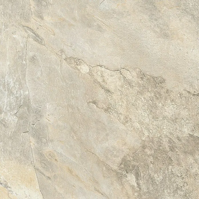 Pavimento porcelánico Roma - 60,5 x 60,5 cm, Beige, Mate - Textura de piedra beige con sutiles variaciones de color y una superficie natural y rugosa para aplicaciones versátiles.
