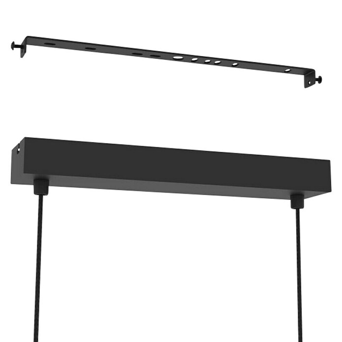 Eglo LED-Pendelleuchte Anchorena-Z (L x B x H: 1 230 x 55 x 1 100 mm, Kaltweiß, 2 700 K - 6 500 K, Dimmbar) | BAUHAUS