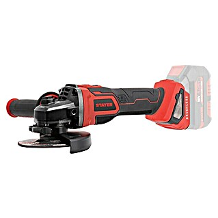 Stayer L20 Amoladora angular de batería AGBX (Sin batería, Diámetro disco: 115 mm)