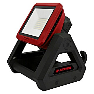 Stayer L20 Foco de batería LED FL 18V (Sin batería, Duración de la batería: 3 h - 6 h)