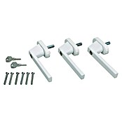 Abus Fenstergriff-Set FG 210 (Universell einsetzbar, 3 Stk., Weiß)