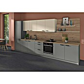 CUCINE Küchenrückwand Fixmaß (Nancy Nussbaum/Arosa Eiche, 410 x 64 cm, Stärke: 9,2 mm) | BAUHAUS