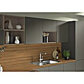 CUCINE Küchenrückwand Fixmaß (Nancy Nussbaum/Arosa Eiche, 410 x 64 cm, Stärke: 9,2 mm) | BAUHAUS