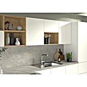 CUCINE Küchenrückwand Fixmaß (Jura Schiefer anthrazit/Marmor hellgrau, 410 x 64 cm, Stärke: 9,2 mm) | BAUHAUS