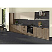 CUCINE Küchenrückwand Fixmaß (Jura Schiefer anthrazit/Marmor hellgrau, 410 x 64 cm, Stärke: 9,2 mm) | BAUHAUS