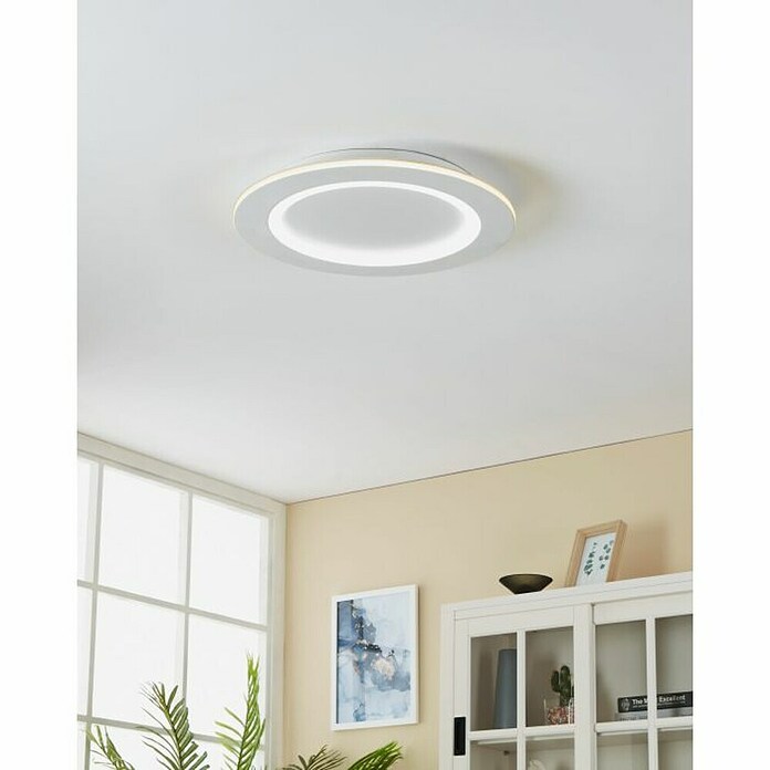 Eglo LED-Deckenleuchte Padrogiano-Z (Durchmesser: 45 cm, 2 700 K - 6 500 K, Warmweiß, Dimmbar) | BAUHAUS
