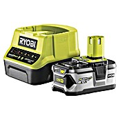 Ryobi ONE+ Akku-Rasenmäher (18 V, Li-Ionen, 4 Ah, 1 Akku, Schnittbreite: 33 mm)