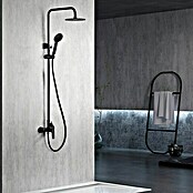 Imex Bélgica Sistema de ducha (Grifo monomando, Negro) | BAUHAUS