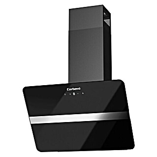 Corberó Campana de pared Victoria 660B (Ancho: 60 cm, Máx. Potencia del ventilador en modo extracción: 564,2 m³/h, Negro)
