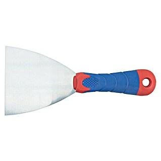 Connex Espátula de pintor (Anchura de hoja: 100 mm, Material empuñadura: Plástico, Azul/rojo)