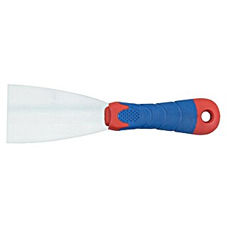 Connex Espátula de pintor (Anchura de hoja: 60 mm, Material empuñadura: Plástico, Azul/rojo)