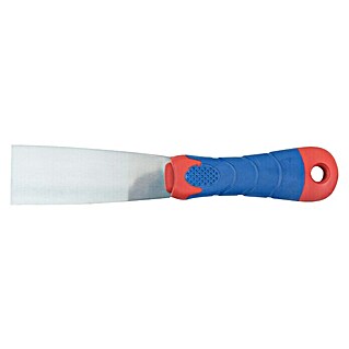 Connex Espátula de pintor (Anchura de hoja: 40 mm, Material empuñadura: Plástico, Azul/rojo)