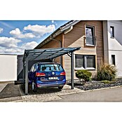 Nadstrešek za avto Andy  (Zunanje dimenzije vključno s strešnim previsom (Š x G): 498 x 294 cm, Enojni nadstrešek za avto) | 7445 - Carport Metall | IAGD - Gartenhäuser | IAG - Außenbereichsausstattung | IA - Gartenhartware | I - Stadtgarten | BAUHAUS