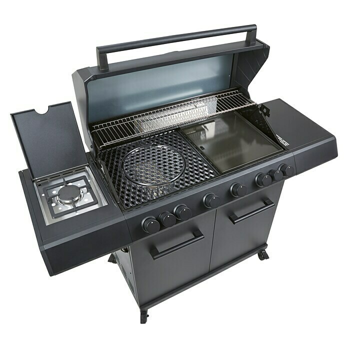 Kingstone Gasgrill Cliff 6500 Beast (Grillfläche (B x T): 90,5 x 45 cm, 21 kW, Anzahl Brenner: 6 Stk.) | BAUHAUS