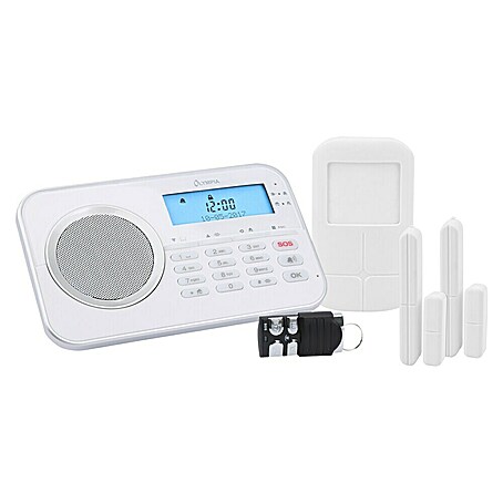 Olympia Protect Alarmanlagen-Set 9868 (Geeignet für: 32 Sensoren, Plug & Play-Verfahren)
