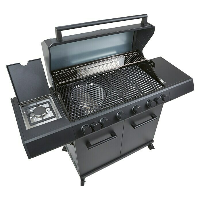 Kingstone Gasgrill Cliff 6500 Beast (Grillfläche (B x T): 90,5 x 45 cm, 21 kW, Anzahl Brenner: 6 Stk.) | BAUHAUS